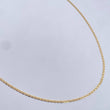 Flat Mariner Chain 4.05gr / 60cm / 1.8mm Yellow Gold +3 18K &