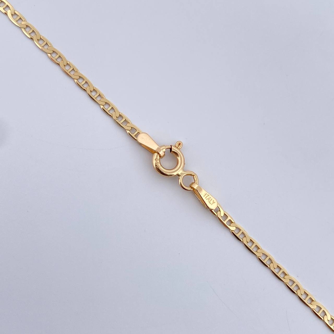 Flat Mariner Chain 4.05gr / 60cm / 1.8mm Yellow Gold +3 18K &