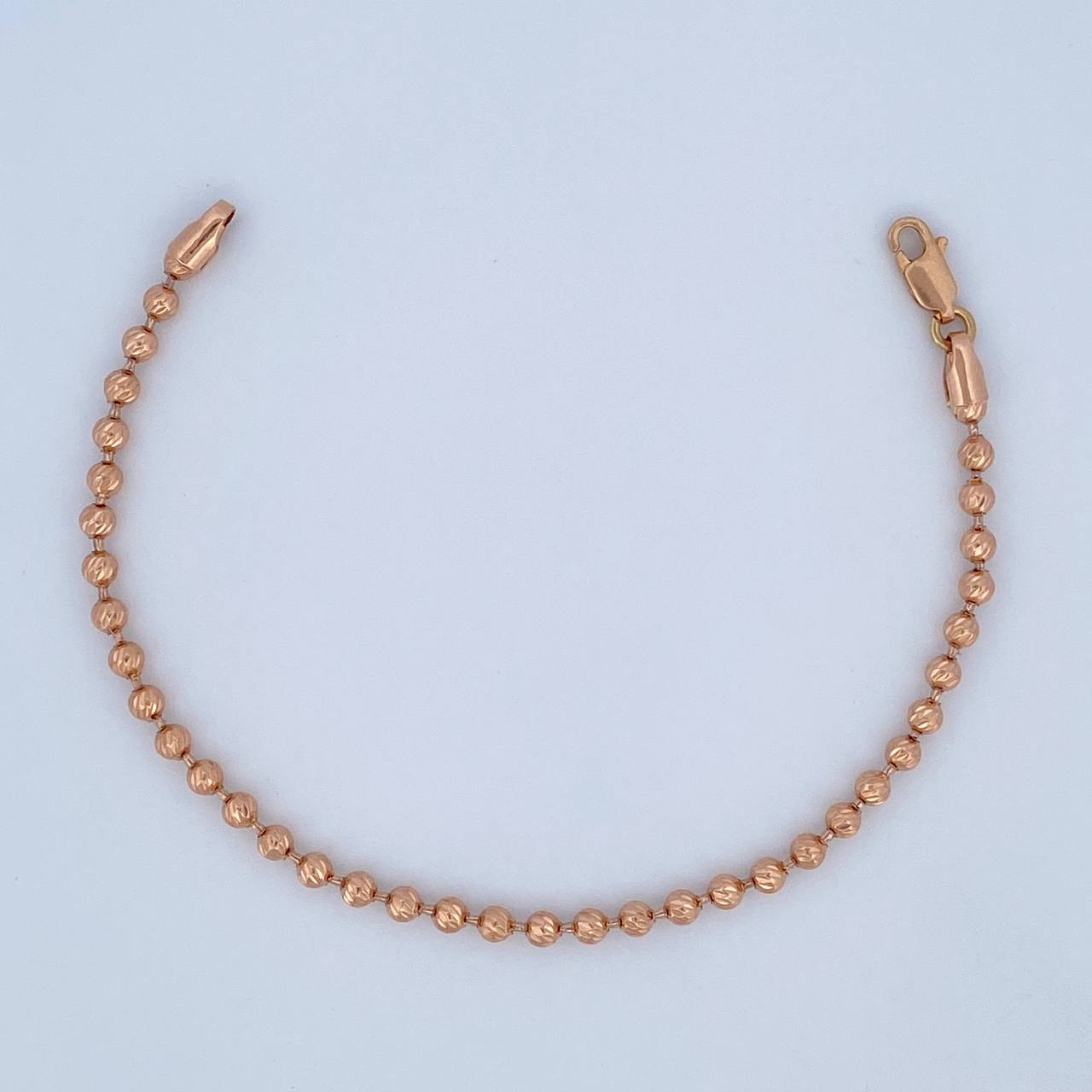 Military Style Bracelet 5.25gr / 7.1in / 18K Gold &