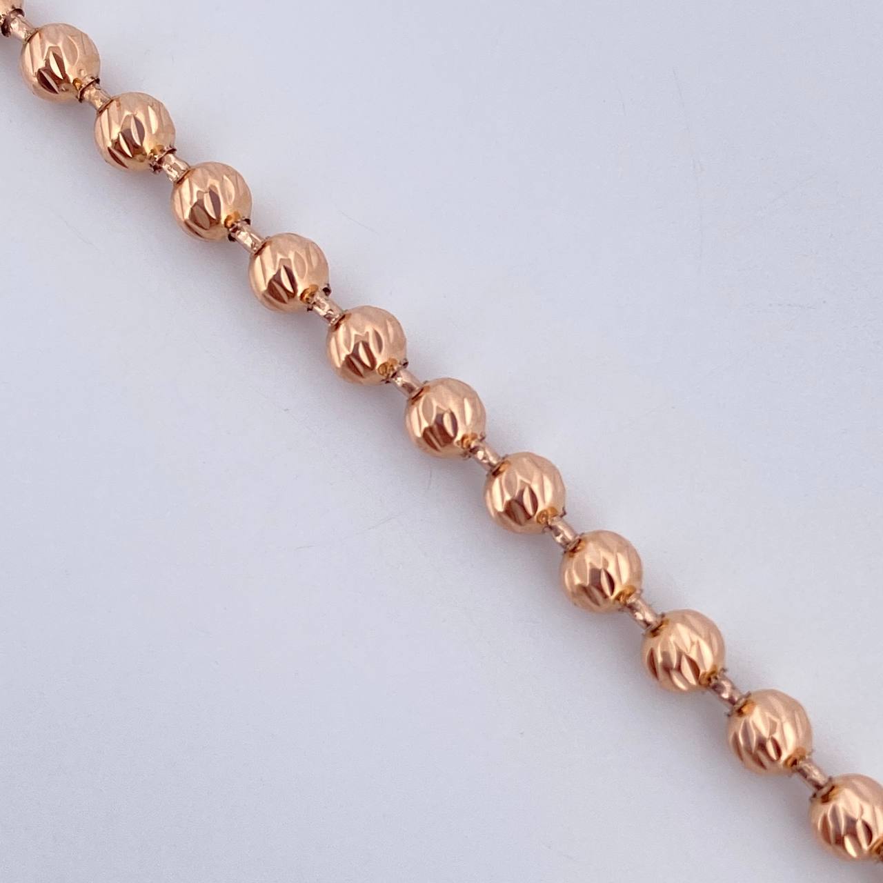 Military Style Bracelet 5.25gr / 7.1in / 18K Gold &