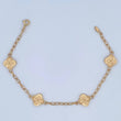 Bracelet Clover 3.9gr / 7.5in / 18K Gold &