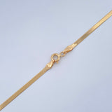 Cadena Espejo 4.35gr / 45cm / +3 Oro 18K &