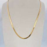 Herringbone Chain 4.65gr / 19.7in / 18K Gold +3