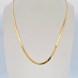 Cadena Espejo 6.2gr / 45cm / +3 Oro 18K &