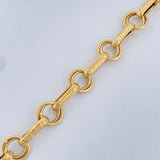 Pulso Enlazado 4.65gr / 20.5cm / +3 Oro 18K $