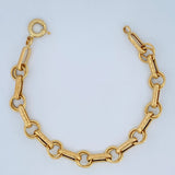Pulso Enlazado 4.65gr / 20.5cm / +3 Oro 18K $