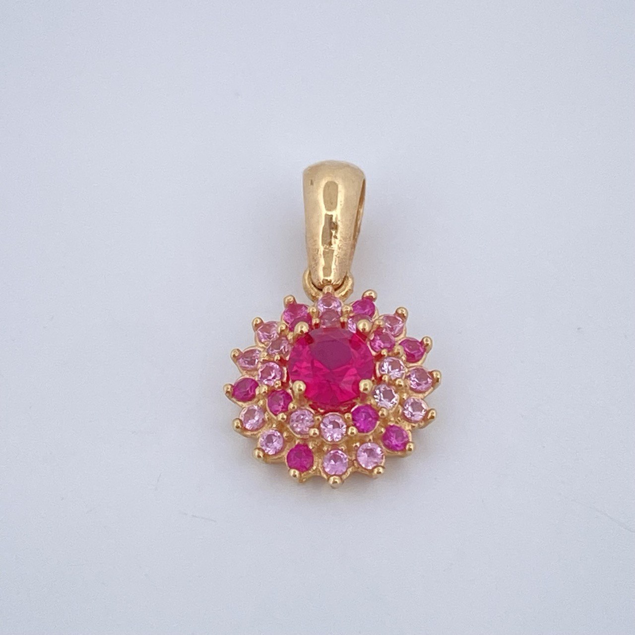 Lotus Flower Pendant 1.7gr / 1.8cm (0.7 inches) / 18K Gold $