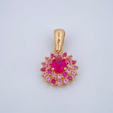 Lotus Flower Pendant 1.7gr / 1.8cm (0.7 inches) / 18K Gold $