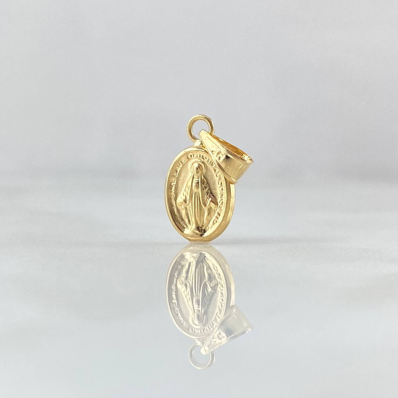 Dije Virgen Milagrosa 0.85gr / 3/4 in / Oro Amarillo 18K ©