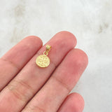Pendant San Benito 0.4gr / 2cm / Yellow Gold 18K *