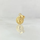 Pendant San Benito 0.4gr / 2cm / Yellow Gold 18K *