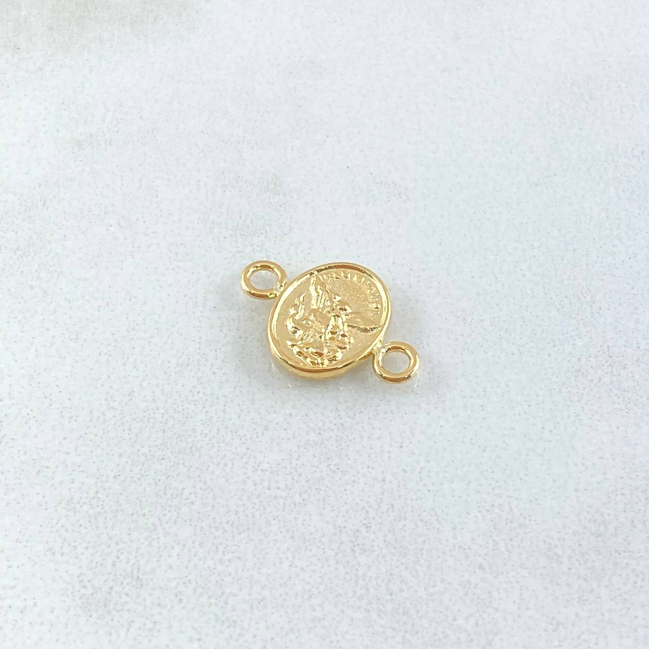 Herraje San Miguel Arcangel 0.5gr / 2cm / Oro Amarillo 18K