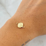 Herraje San Miguel Arcangel 0.5gr / 2cm / Oro Amarillo 18K