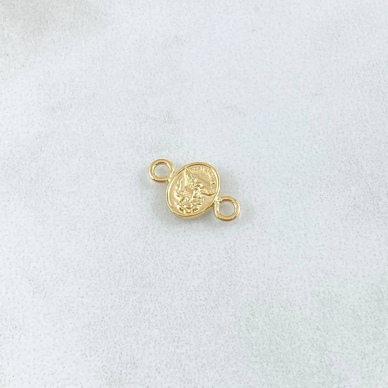 Herraje San Miguel Arcangel 0.35gr / 1.5cm / Oro Amarillo 18K ©