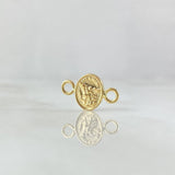 Herraje San Miguel Arcangel 0.35gr / 1.5cm / Oro Amarillo 18K