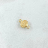 Herraje San Miguel 0.35gr / 1.3cm / Troquelado Oro Amarillo 18K *