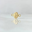 Charm 0.35gr / 0.5in / Die-cut 18K Gold
