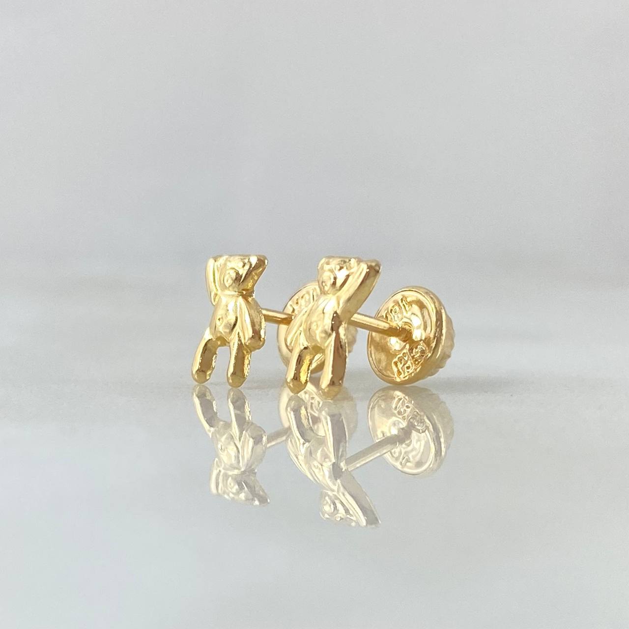 Topos Oso Mano Arriba 0.55gr / 7.8mm Oro Amarillo 18K ©
