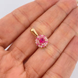 Lotus Flower Pendant 1.7gr / 1.8cm (0.7 inches) / 18K Gold $