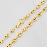 Cadena GC 4.65g / 49cm / 3.3mm Oro Amarillo 18K