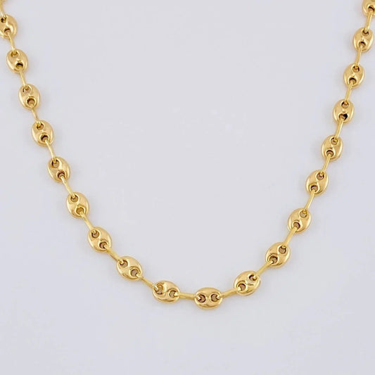 Cadena GC 5.95g / 23 3/4 in / 3.4mm Oro Amarillo 18K