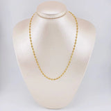 Cadena GC 4.65g / 49cm / 3.3mm Oro Amarillo 18K