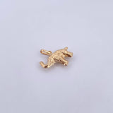 Pendant Elephant 0.8gr / 2cm / 18K Yellow Gold Stamped &