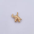 Pendant Elephant 0.8gr / 2cm / 18K Yellow Gold Stamped &