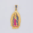 Dije Virgen Guadalupe 9.5g / 2 in Oro Amarillo 18K