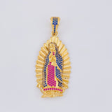 Dije Virgen Guadalupe 9.5g / 2 in Oro Amarillo 18K