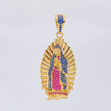 Dije Virgen Guadalupe 9.5g / 2 in Oro Amarillo 18K
