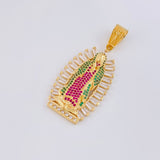 Dije Virgen Guadalupe 10.4g / 2 in Oro Amarillo 18K