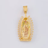 Dije Virgen Guadalupe 10.4g / 2 in Oro Amarillo 18K