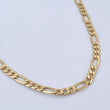 Cadena Figaro 12.2gr / 60cm / 5.1mm Oro Amarillo +0 18K $