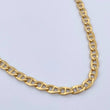Flat Mariner Chain 9.65gr / 60cm / 4.3mm Yellow Gold +3 18K $
