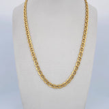 Flat Mariner Chain 9.65gr / 60cm / 4.3mm Yellow Gold +3 18K $