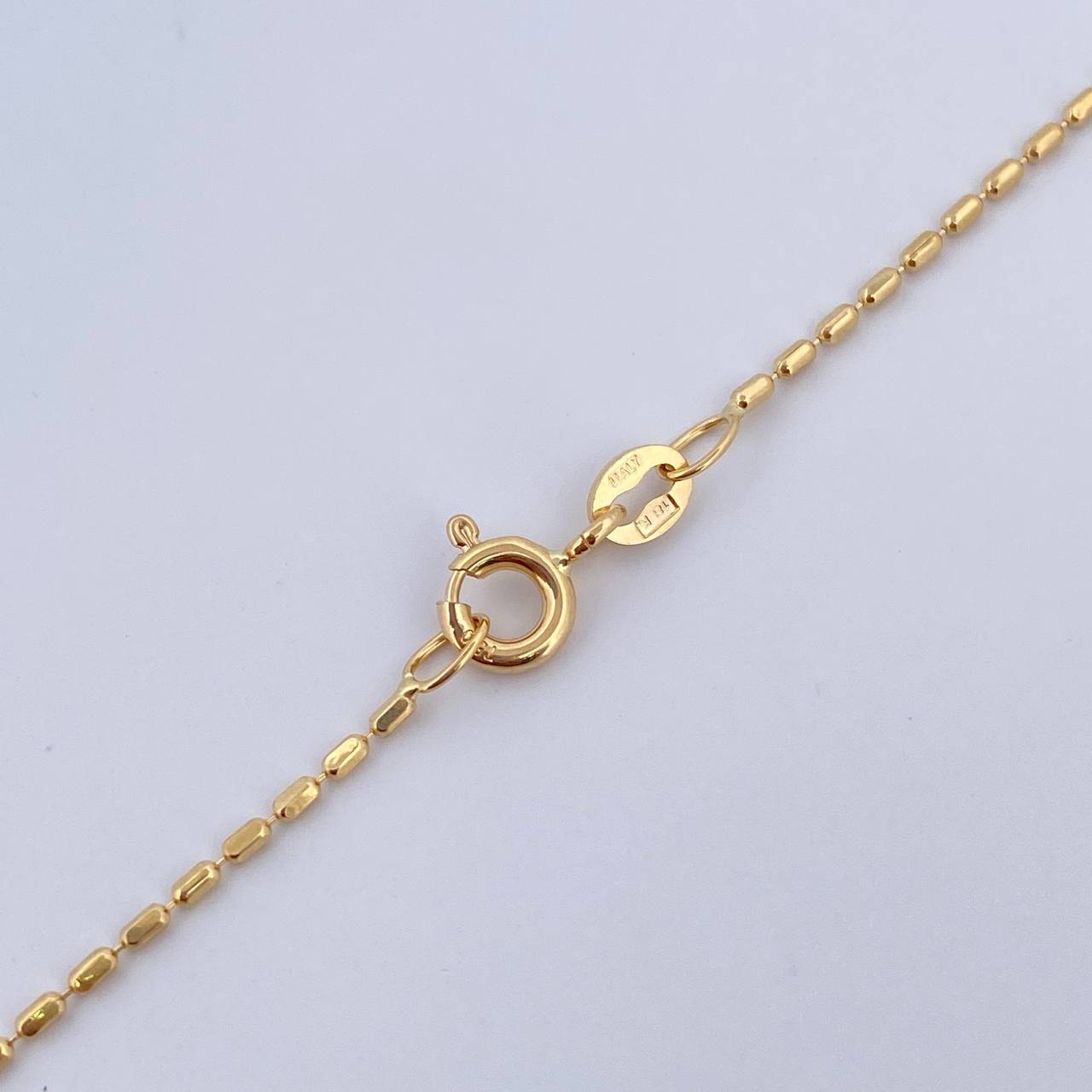 Morse Chain 2.75gr / 60.3cm / 1mm Yellow Gold +3 18K $
