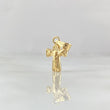 Pendant Cross Christ 0.35gr / 1.7cm / 18K Gold *