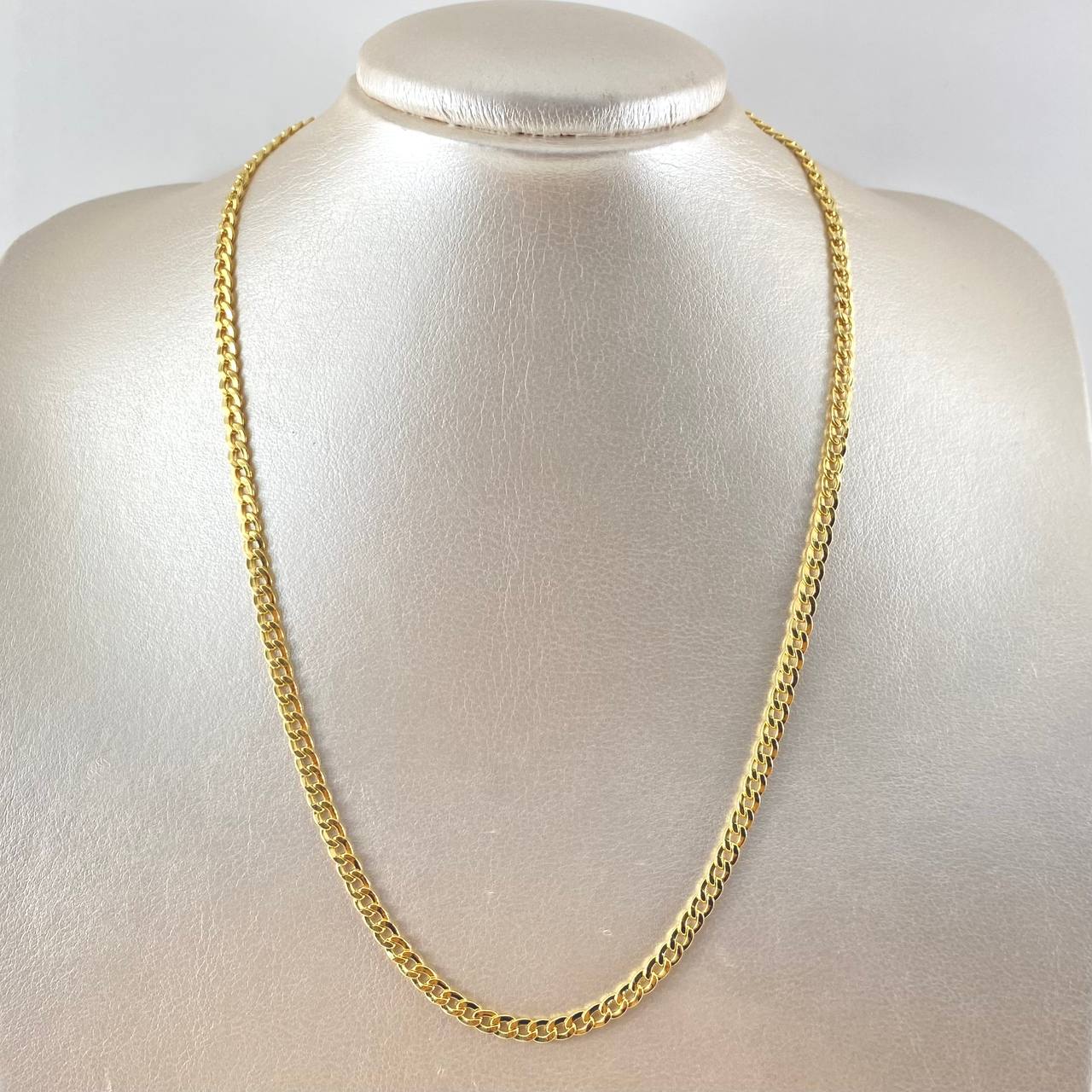 Cadena Cubana 10.25gr / 50cm / 4mm Oro Amarillo +0 18K *
