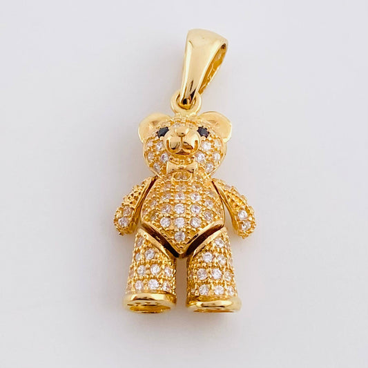 Dije Oso Articulado 4.4g / 1 1/4 in Oro Amarillo 18K