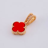 Dije Trebol 1.4g / 3/4 in Oro Rosa 18K