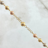 Archangel San Miguel Rosary 15gr / 60cm / 18K Gold ©
