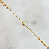 Virgin Guadalupe Rosary 8.45gr / 50cm / 18K Gold ©