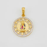 Dije Virgen de Guadalupe 2.75g / 1 in Oro Amarillo 18K
