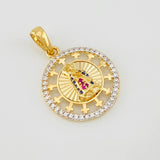 Dije Virgen de Guadalupe 2.75g / 1 in Oro Amarillo 18K