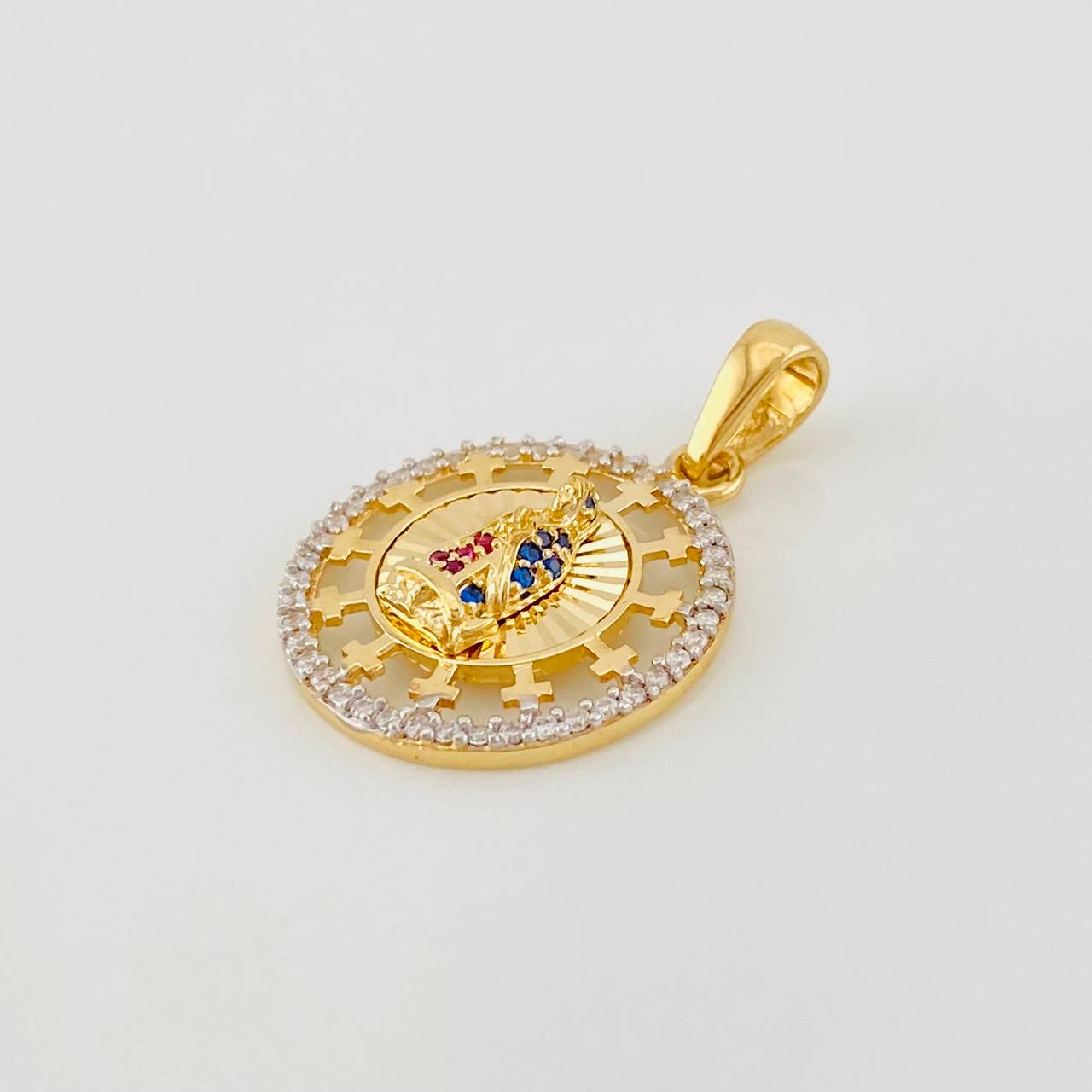 Dije Virgen de Guadalupe 2.75g / 1 in Oro Amarillo 18K