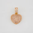 Dije Corazon 1.5g / 1 in Oro Rosa 18K