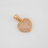 Dije Corazon 1.5g / 1 in Oro Rosa 18K