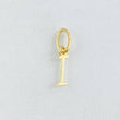 Dije Letra I Cursiva 0.3gr / 3/4 in / Oro Amarillo 18K ©