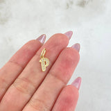 Pendant Letter P 0.65gr / 0.75in / 18K Gold